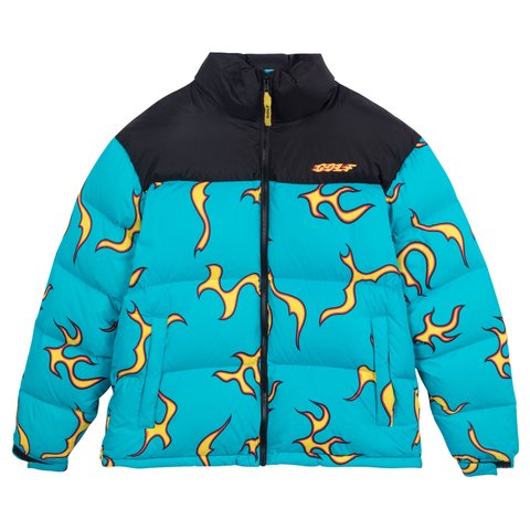Golf Wang FLAME PUFFY JACKET - Colorway