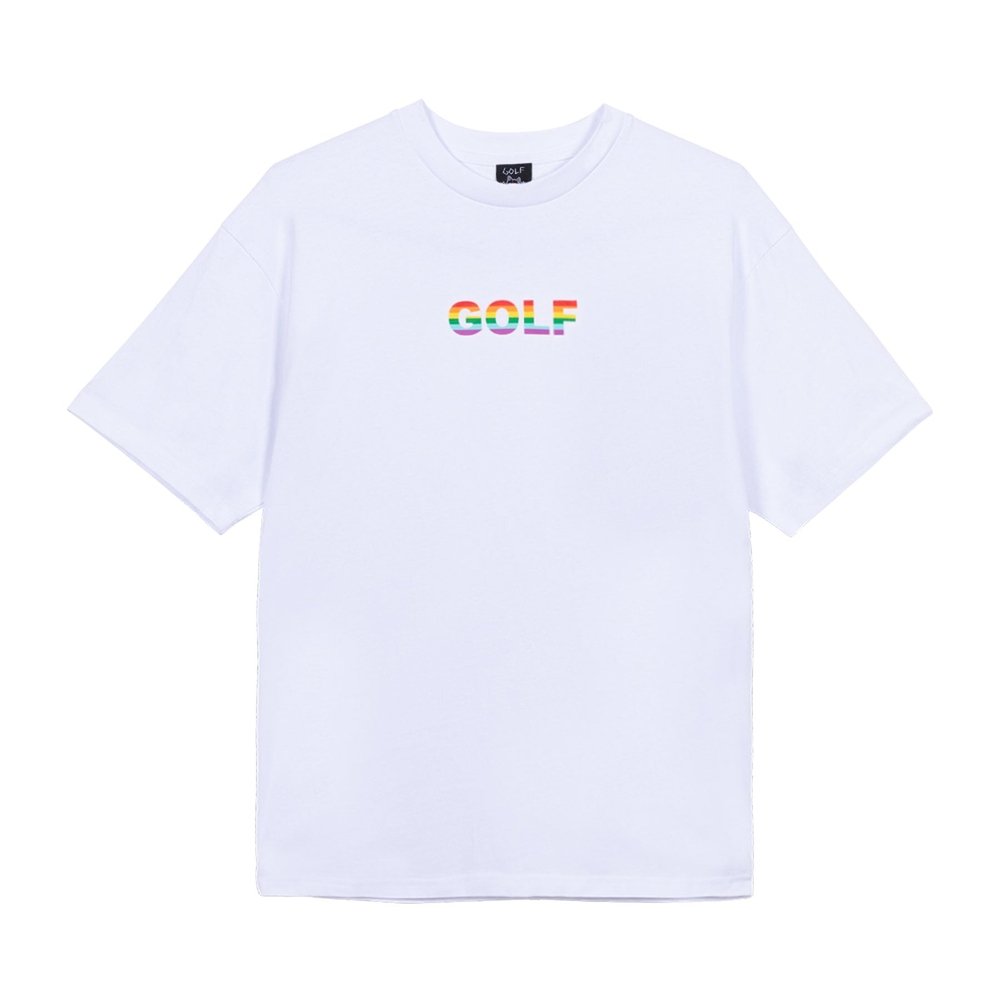RAINBOW GOLF LOGO TEE
