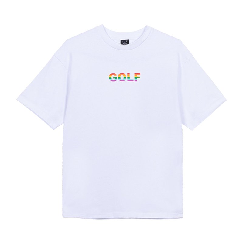 RAINBOW GOLF LOGO TEE