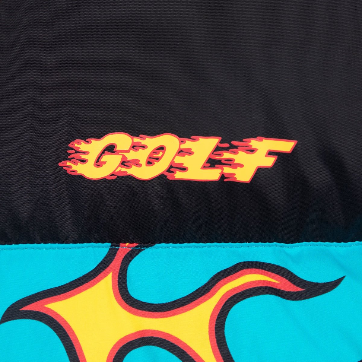 FLAME PUFFY JACKET - 10 Year Anniversary - Golf Wang