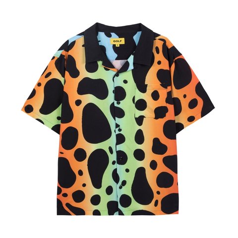 Golf Wang FROG SKIN BUTTON UP - $100.00