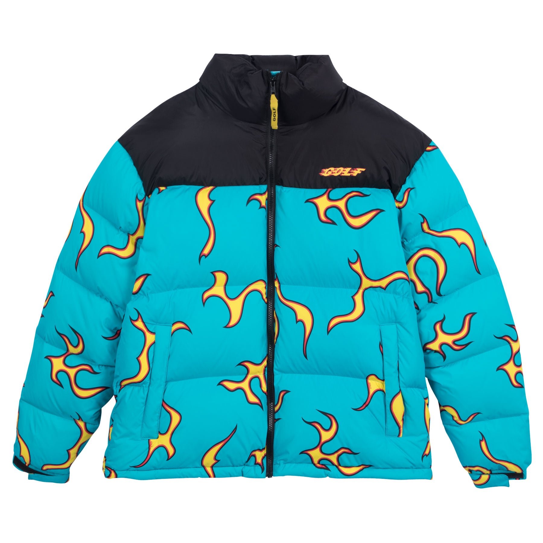 FLAME PUFFY JACKET - 10 Year Anniversary - Golf Wang