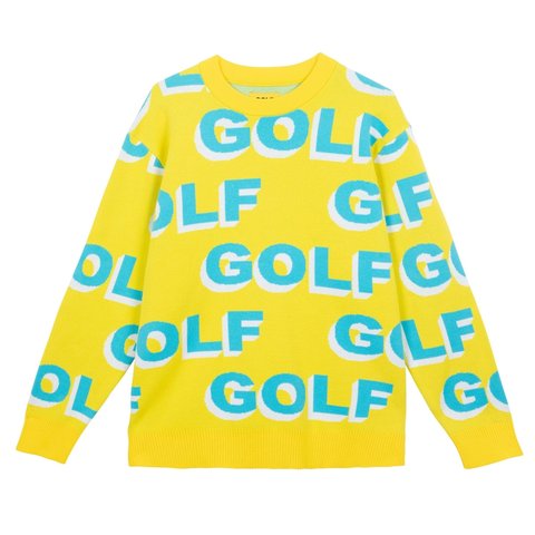 Golf Wang 3D LOGO SWEATER - $110.00
