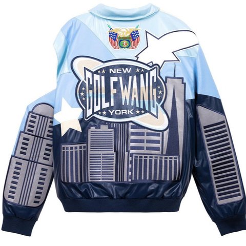 Golf Wang *NYC ONLY* GOLF/Jeff Hamilton Leather Jacket - Colorway