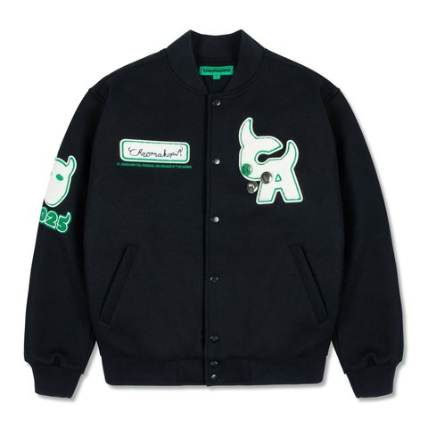 Golf Wang CHROMAKOPIA LETTERMAN - BLACK by GOLF WANG - $300.00