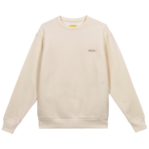 Golf Wang MULTI 3D LOGO CREWNECK by GOLF WANG - $100.00