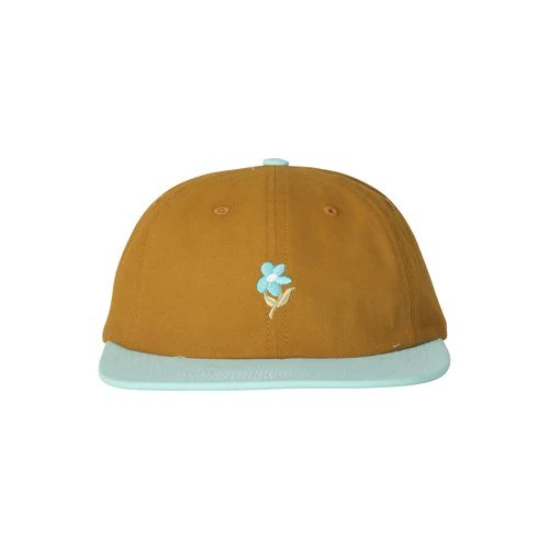 FLOWER TWO TONE 6 PANEL HAT