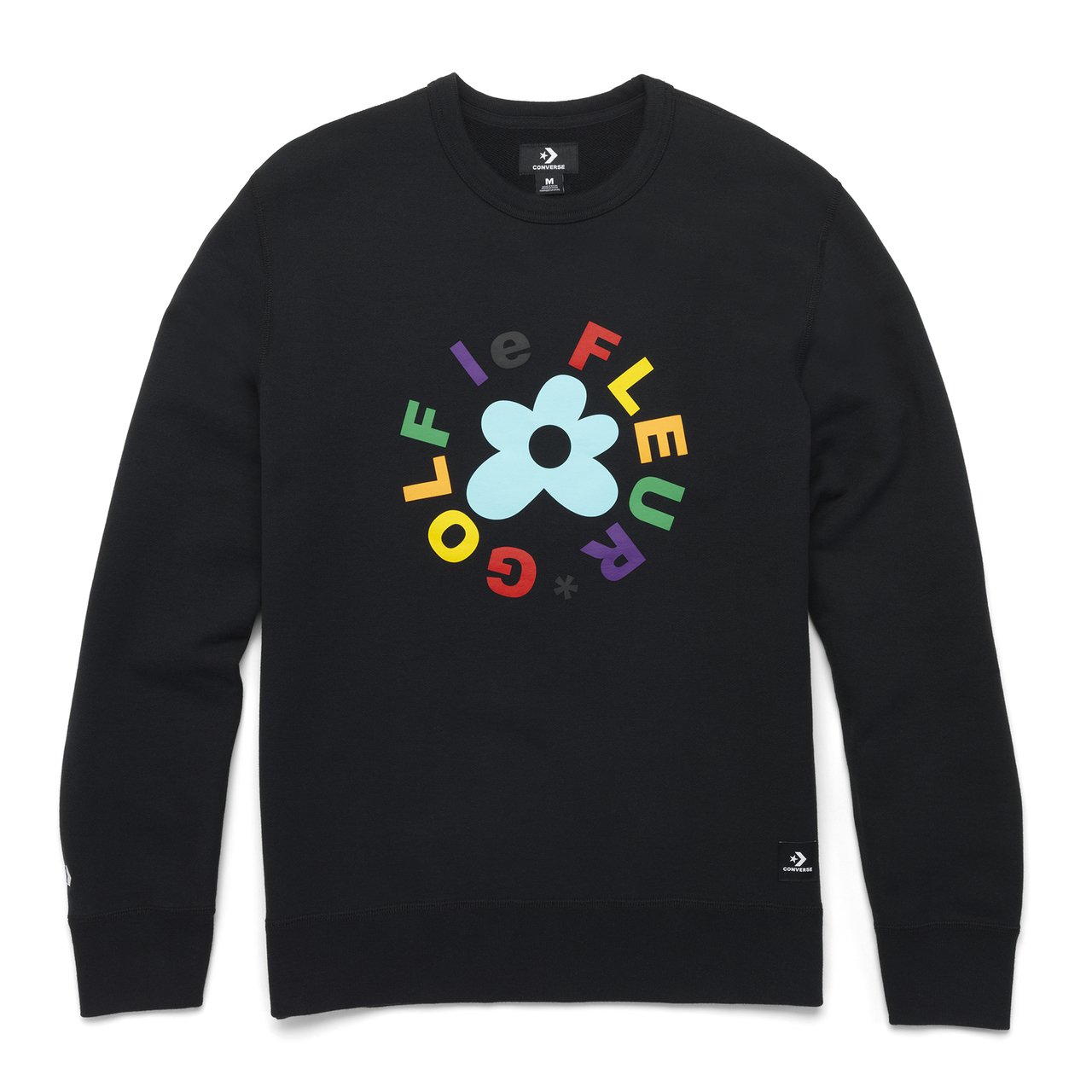 CONVERSE X GOLF LE FLEUR LOGO ESSENTIAL CREWNECK
