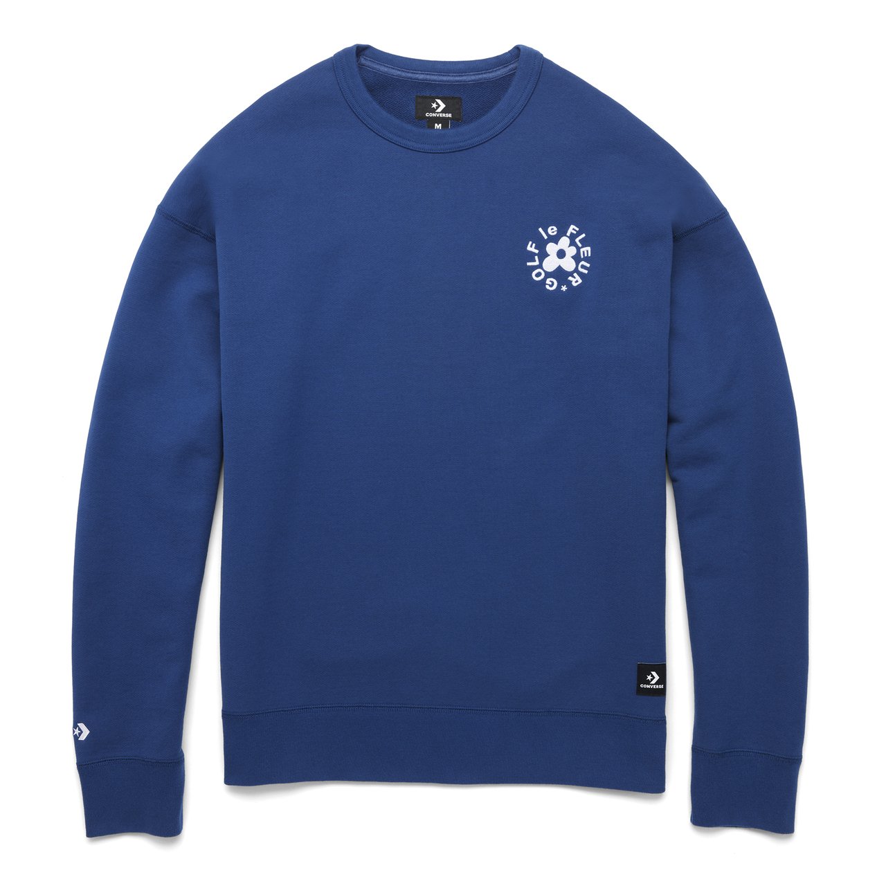 
CONVERSE X GOLF Le FLEUR ESSENTIAL EMBROIDERED CREWNECK