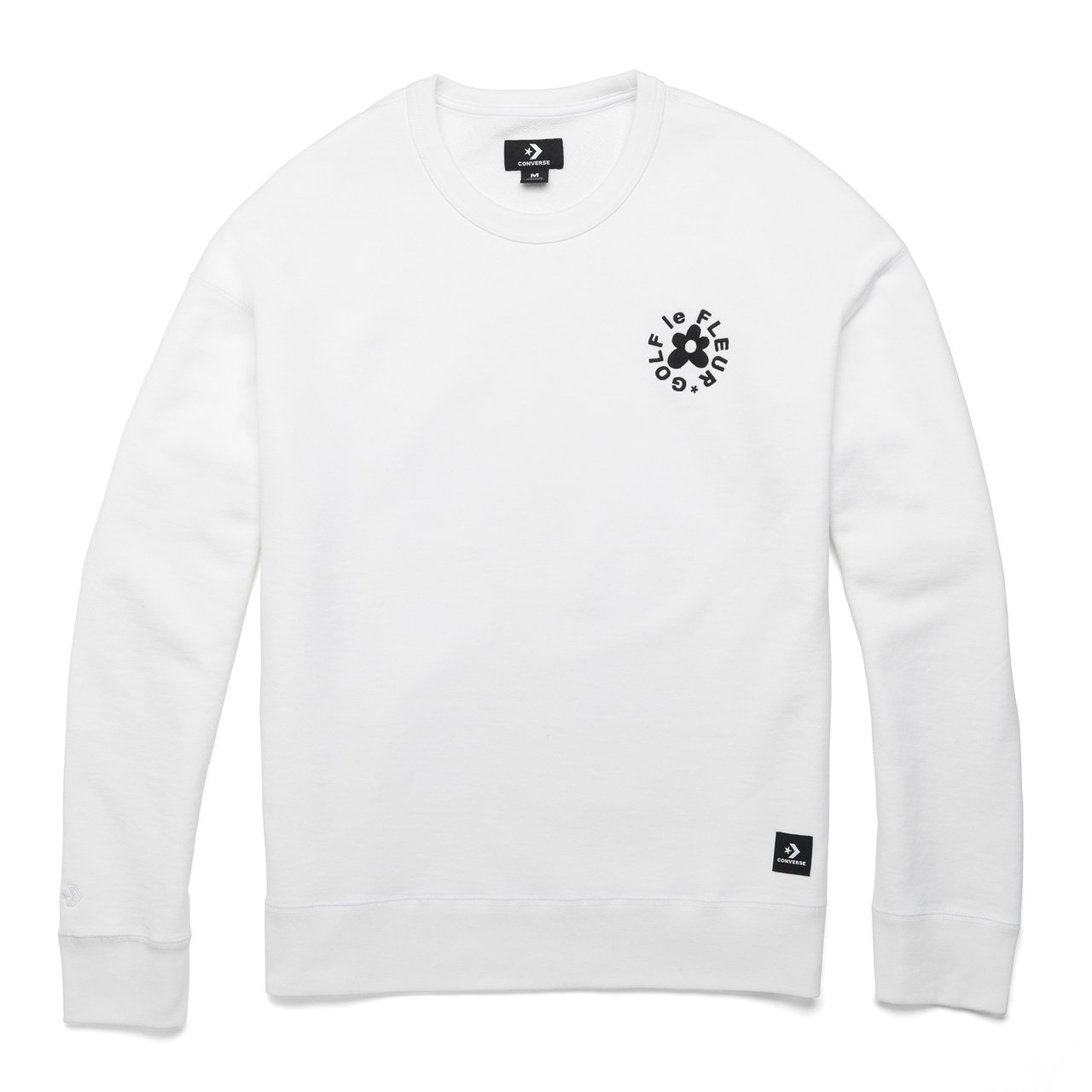 
CONVERSE X GOLF Le FLEUR ESSENTIAL EMBROIDERED CREWNECK