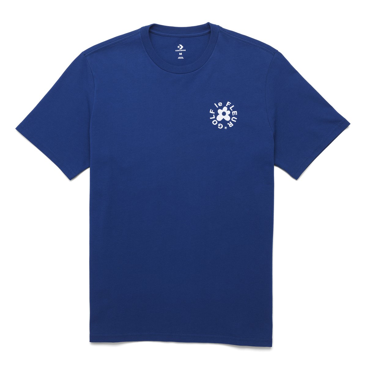 Golf Wang CONVERSE X GOLF Le FLEUR ESSENTIAL EMBROIDERED TEE (Autumn) - $30.00