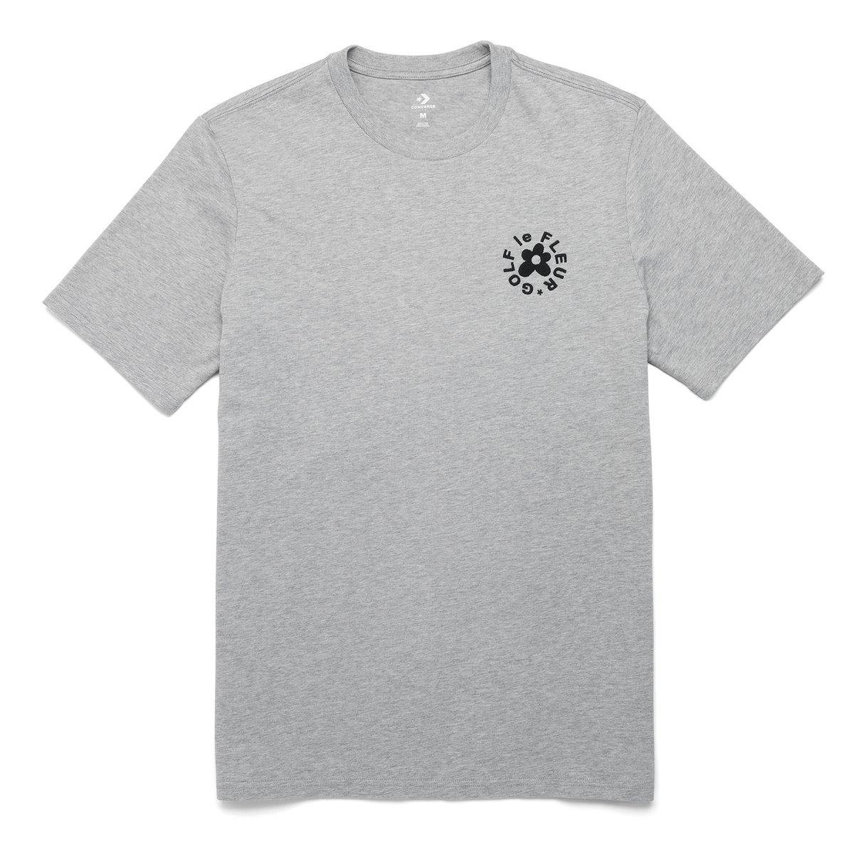 Golf Wang CONVERSE X GOLF Le FLEUR ESSENTIAL EMBROIDERED TEE (Autumn) - $30.00