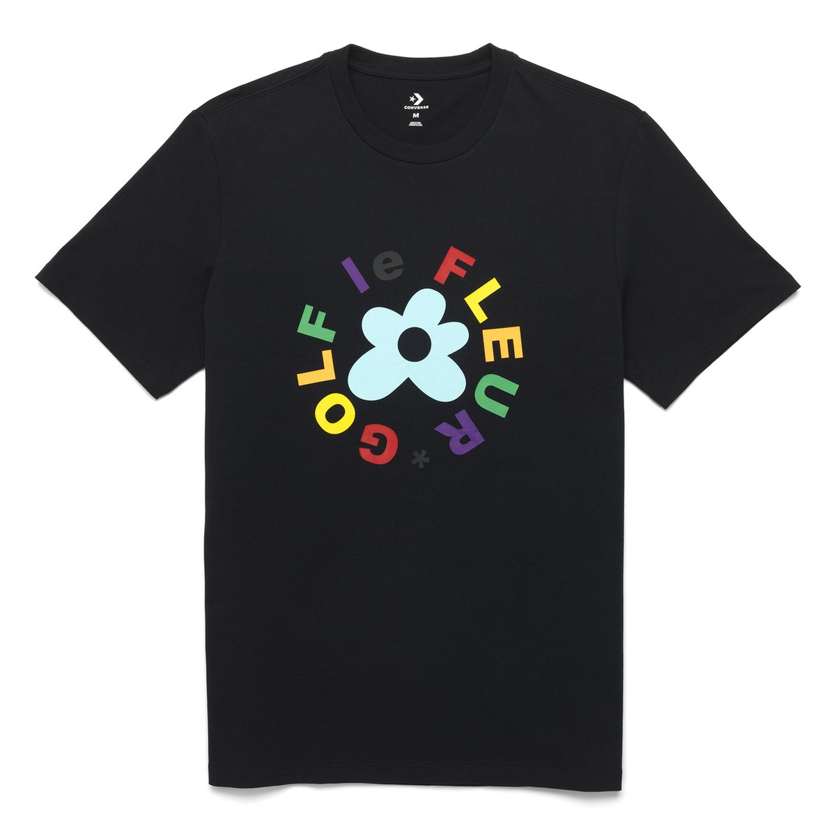 Golf Wang CONVERSE X GOLF LE FLEUR LOGO ESSENTIAL TEE (Autumn) - $30.00