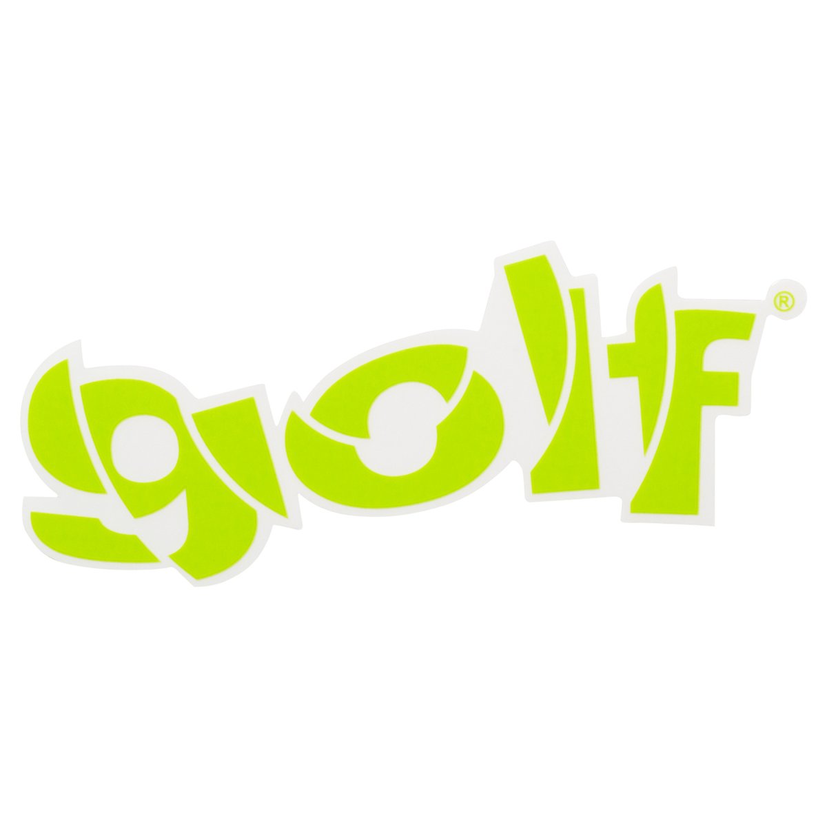 Golf Wang ROUNDS STICKER 5" (Autumn) - $3.00