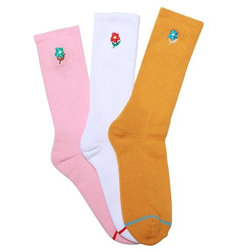 FLOWER SOCKS (3PK)