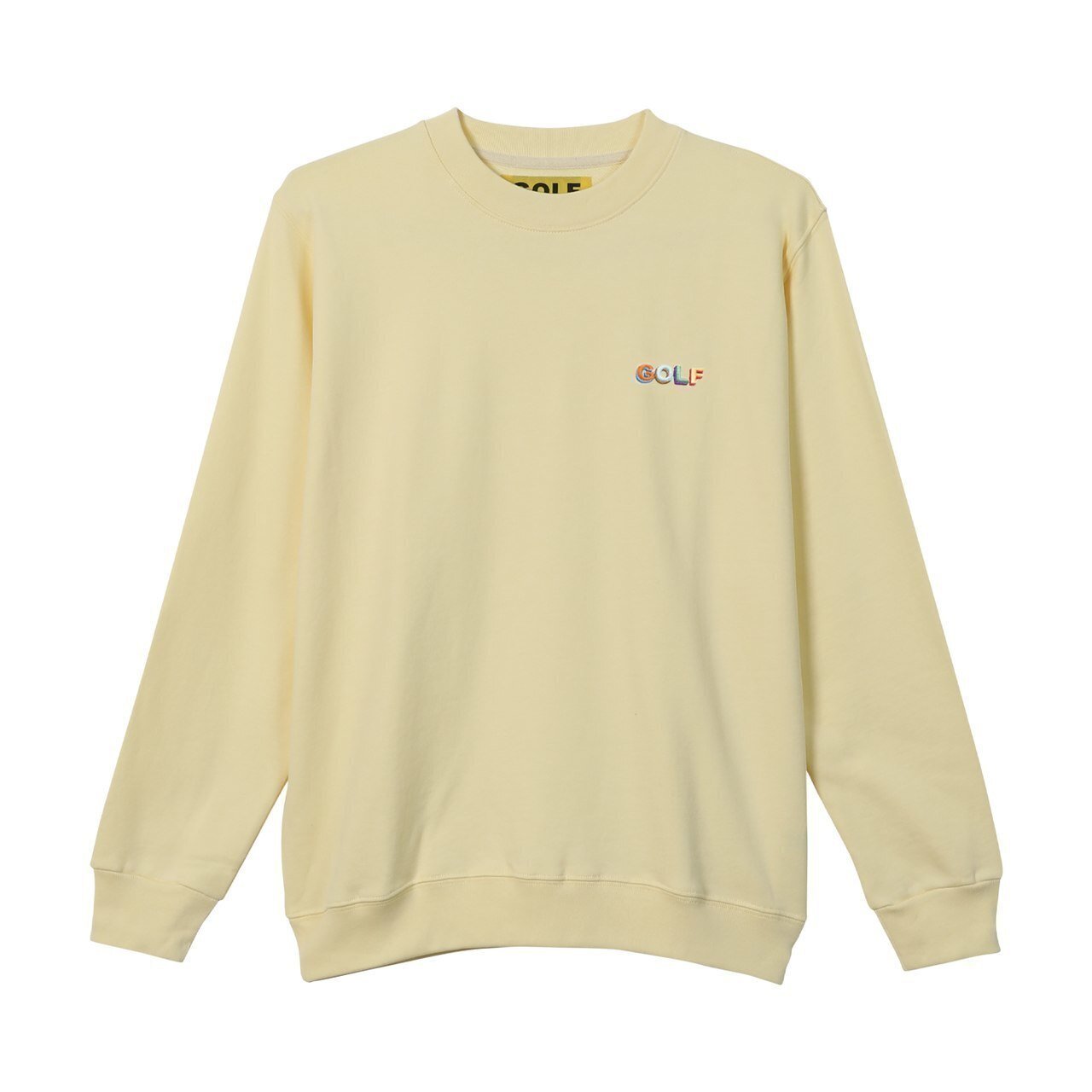 GOLF MULTI COLOR 3D MINI LOGO CREWNECK