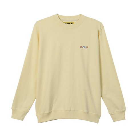 Golf Wang GOLF MULTI COLOR 3D MINI LOGO CREWNECK