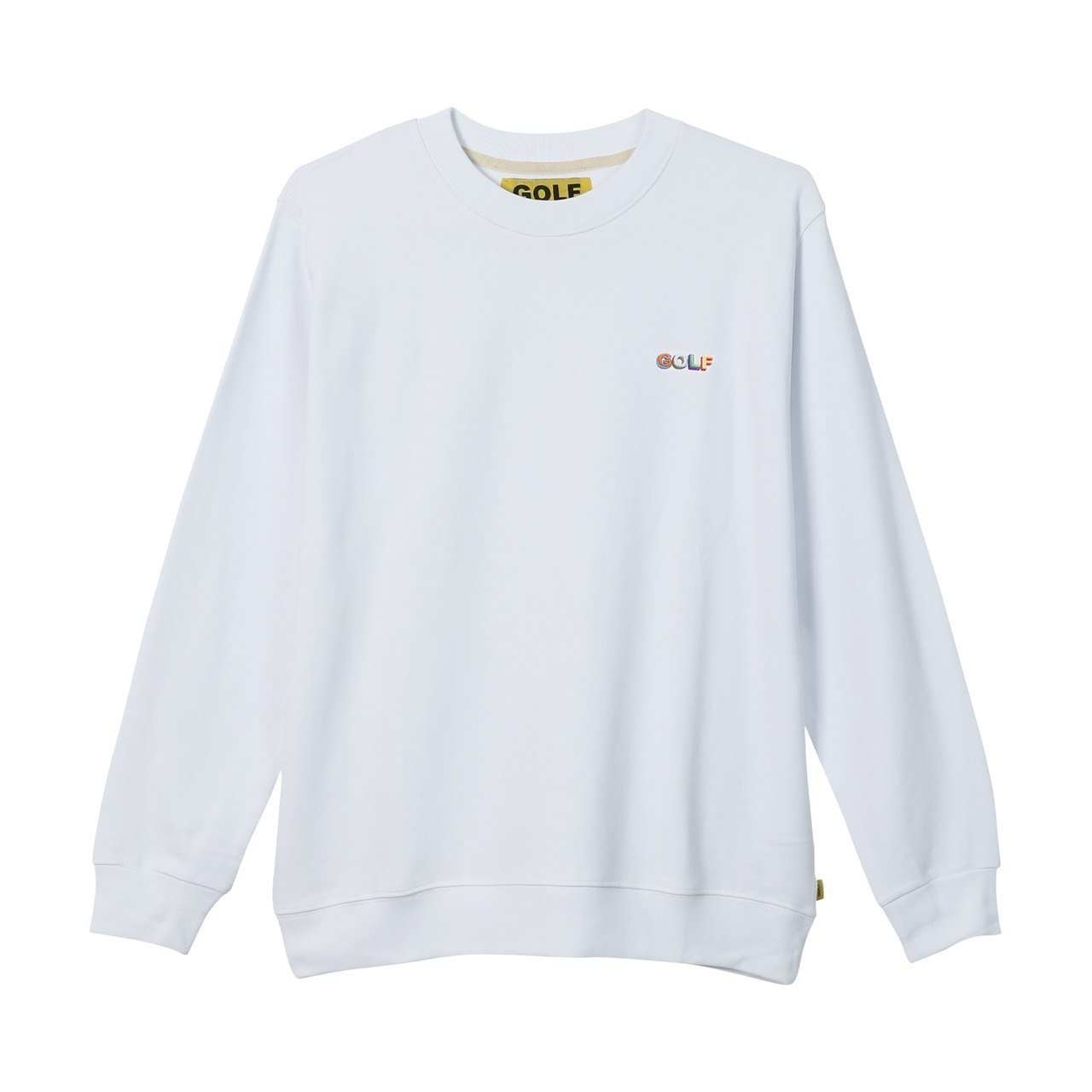 GOLF MULTI COLOR 3D MINI LOGO CREWNECK