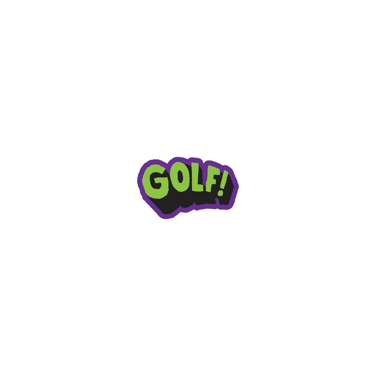 Golf Wang WHAM STICKER 2" (Autumn) - $2.00