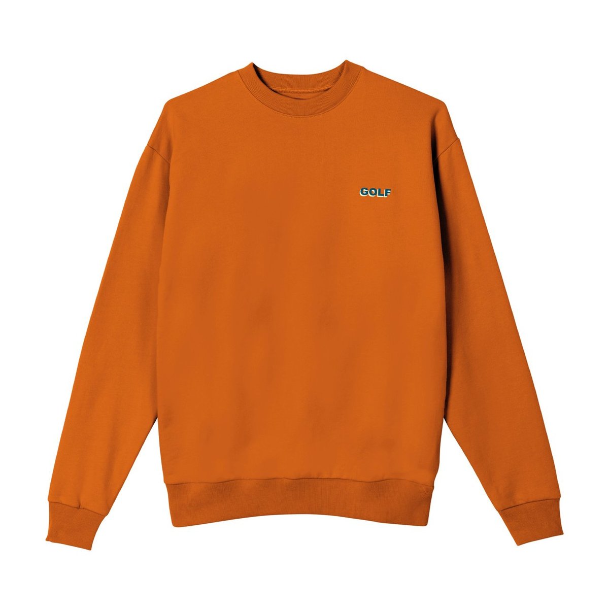 Golf Wang GOLF MINI 3D 2 TONE LOGO CREWNECK (Autumn) - $80.00