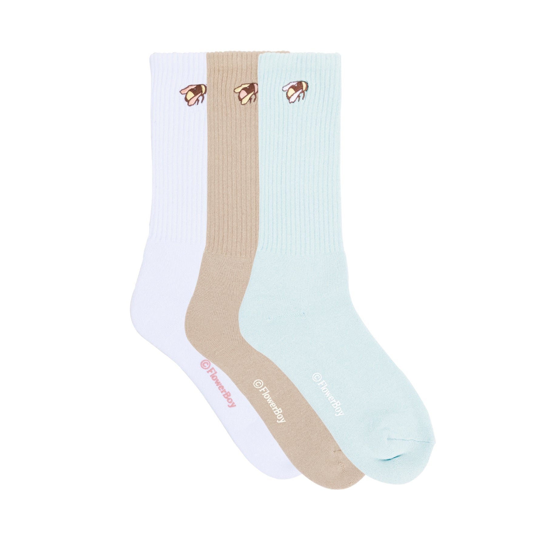 BEE SOCKS 3PK