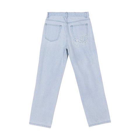 Golf Wang BIG CURSIVE DENIM JEANS - Colorway