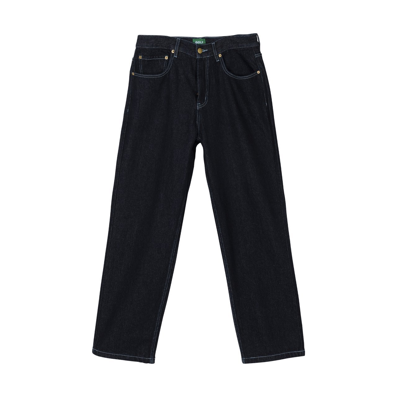 BIG CURSIVE DENIM JEANS