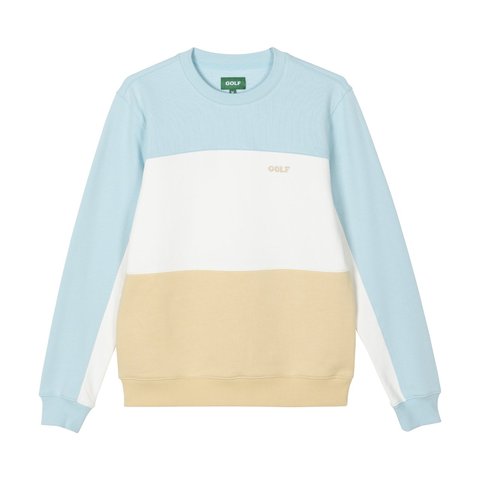 Golf Wang PANELLED FLEECE CREWNECK - $90.00