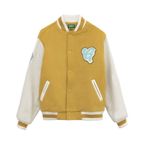 Golf Wang DIRT LETTERMAN JACKET - $250.00