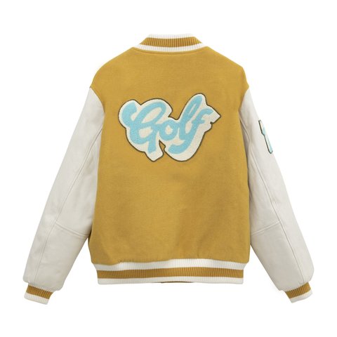 Golf Wang DIRT LETTERMAN JACKET - Colorway