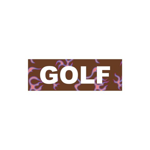 Golf Wang FLAME STICKERS - $5.00