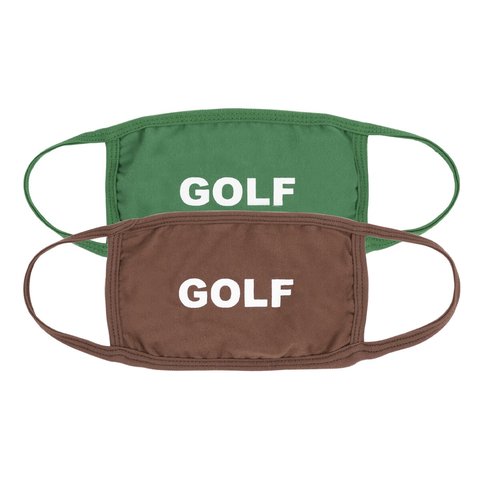 Golf Wang GOLF FACE MASK 2PK