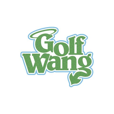 Golf Wang LITTLE SHIT STICKER 5" - $5.00