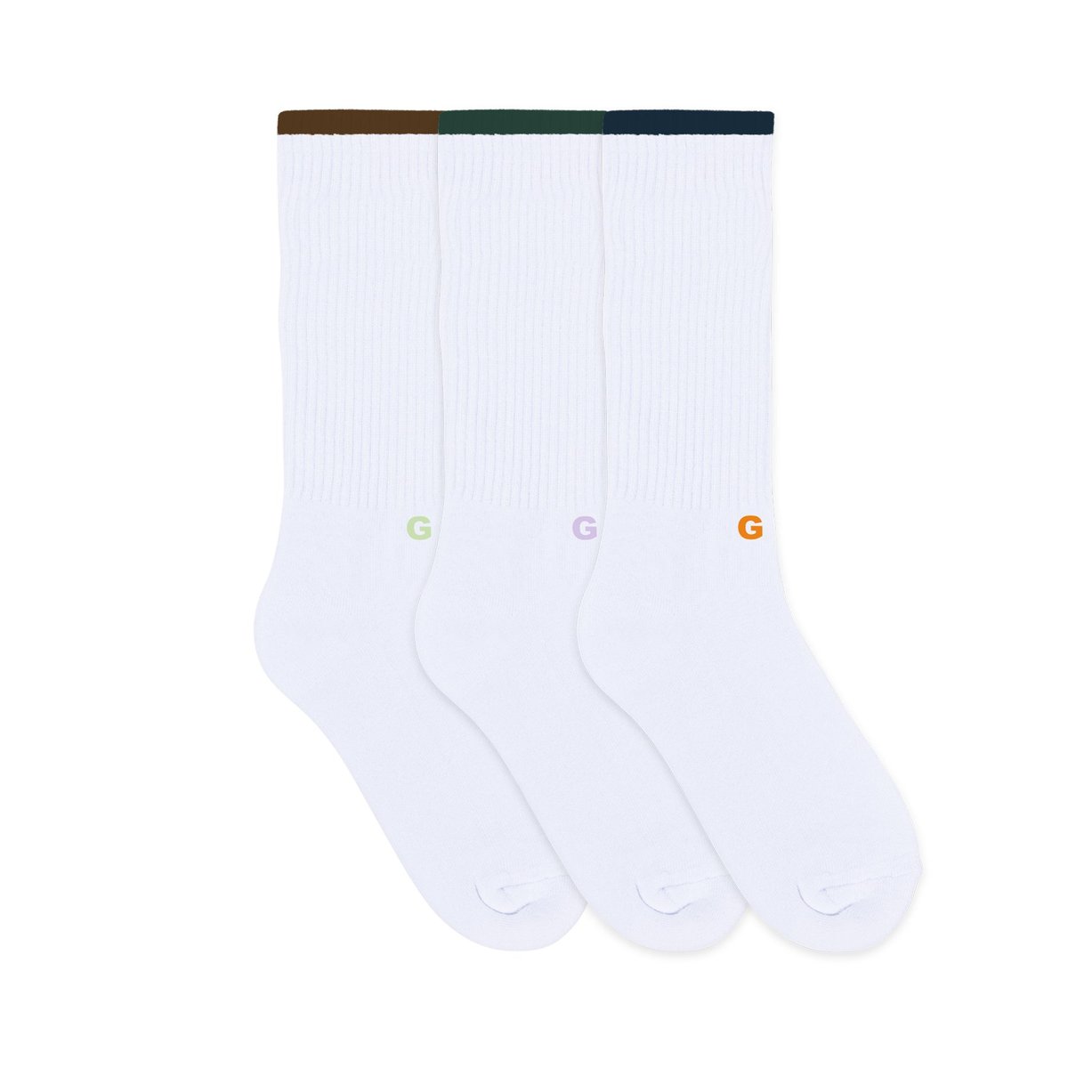 Golf Wang G SOCKS 3PK (Autumn) - $30.00