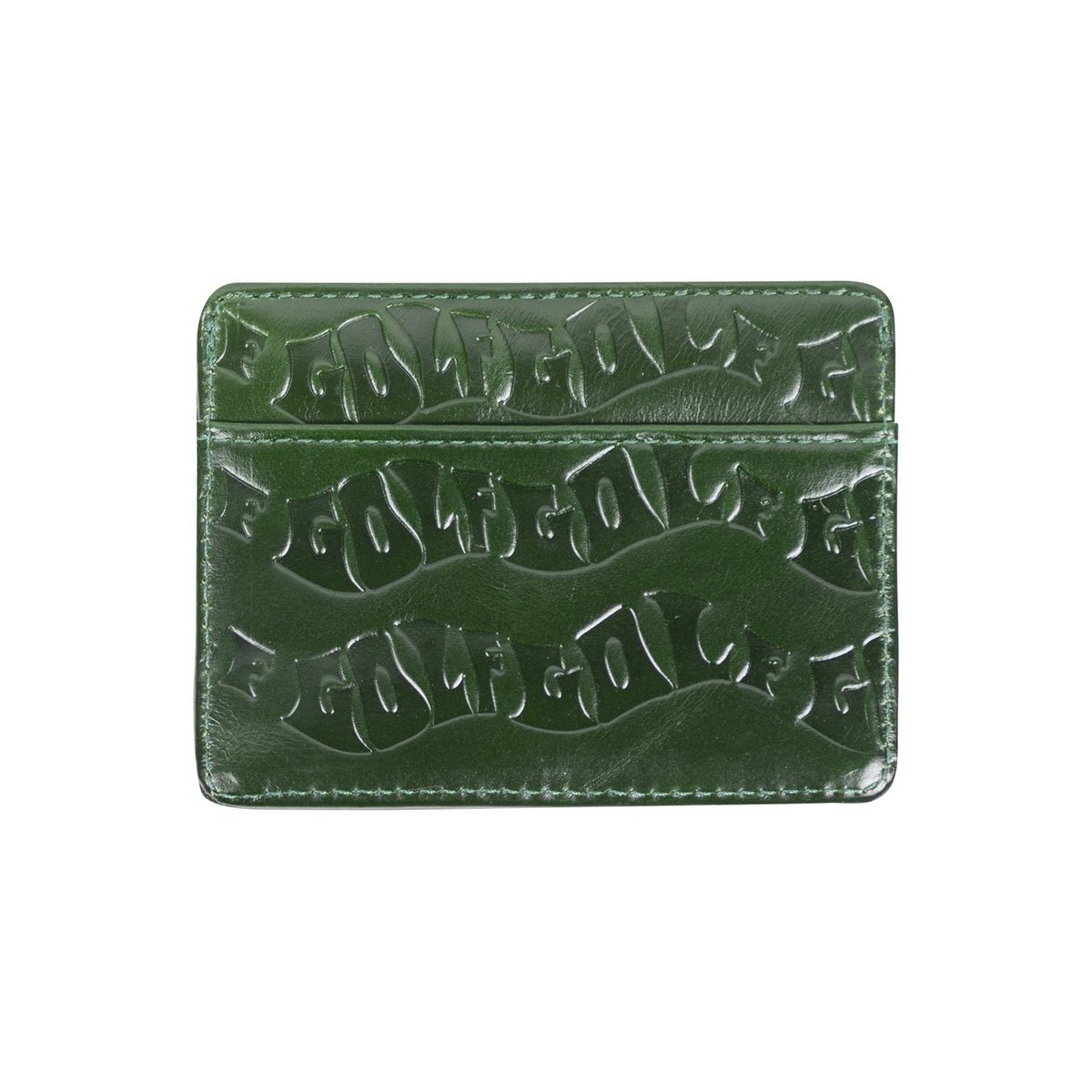 Golf Wang WAVES DEBOSSED CARD HOLDER (Autumn) - $50.00
