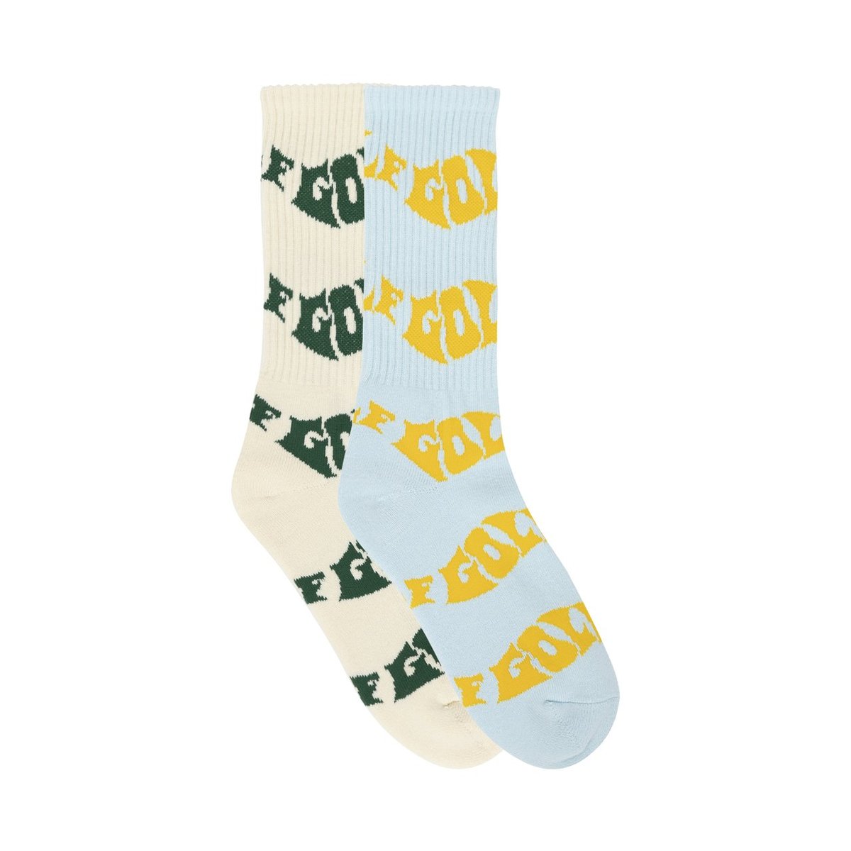 Golf Wang WAVY TERRY 2PK SOCKS
 (Autumn) - $20.00