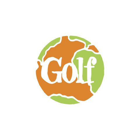 Golf Wang WORLD STICKER 3" - $2.00