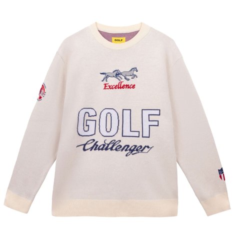 Golf Wang GOLF CHALLENGER SWEATER - $120.00