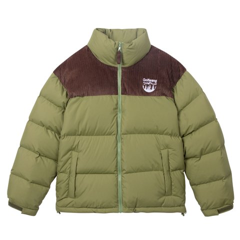 Golf Wang CORDUROY YOKE DOWN JACKET - Colorway