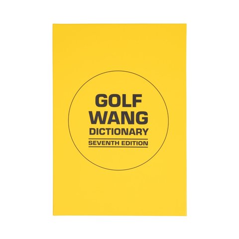 Golf Wang GOLF DICTIONARY STASH - $60.00