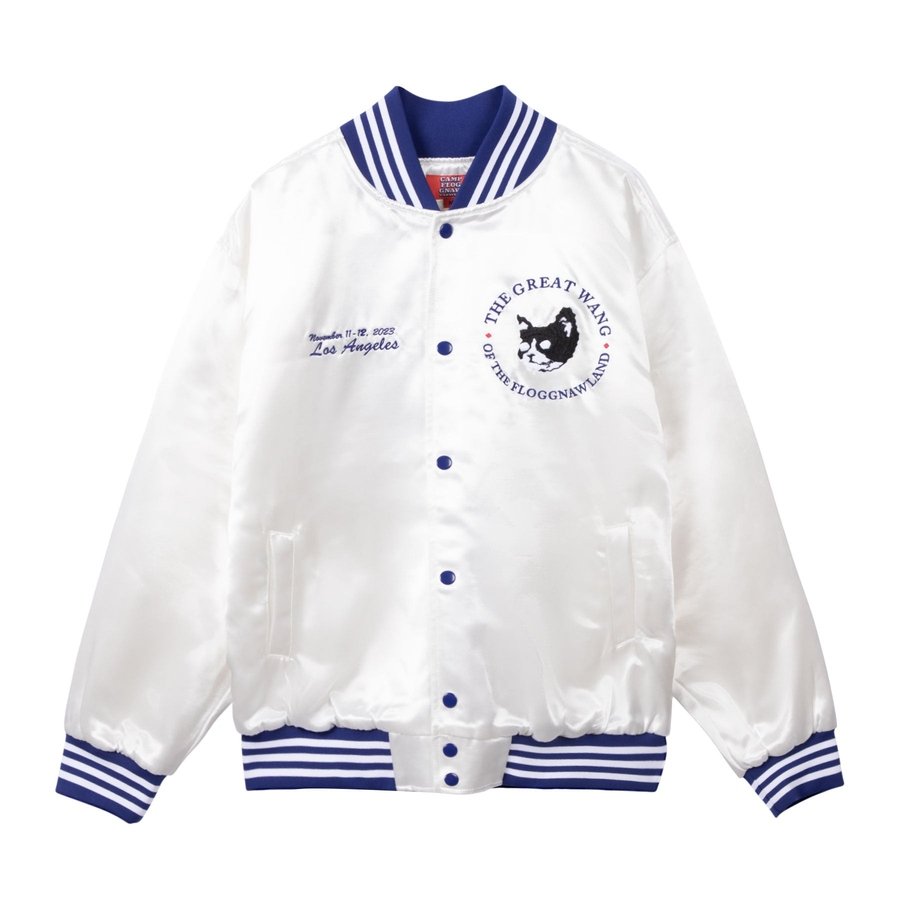 CFG SATIN VARSITY JACKET