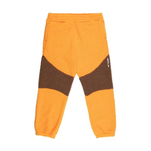 Golf Wang SHERPA FLEECE BLOCK PANT - $110.00