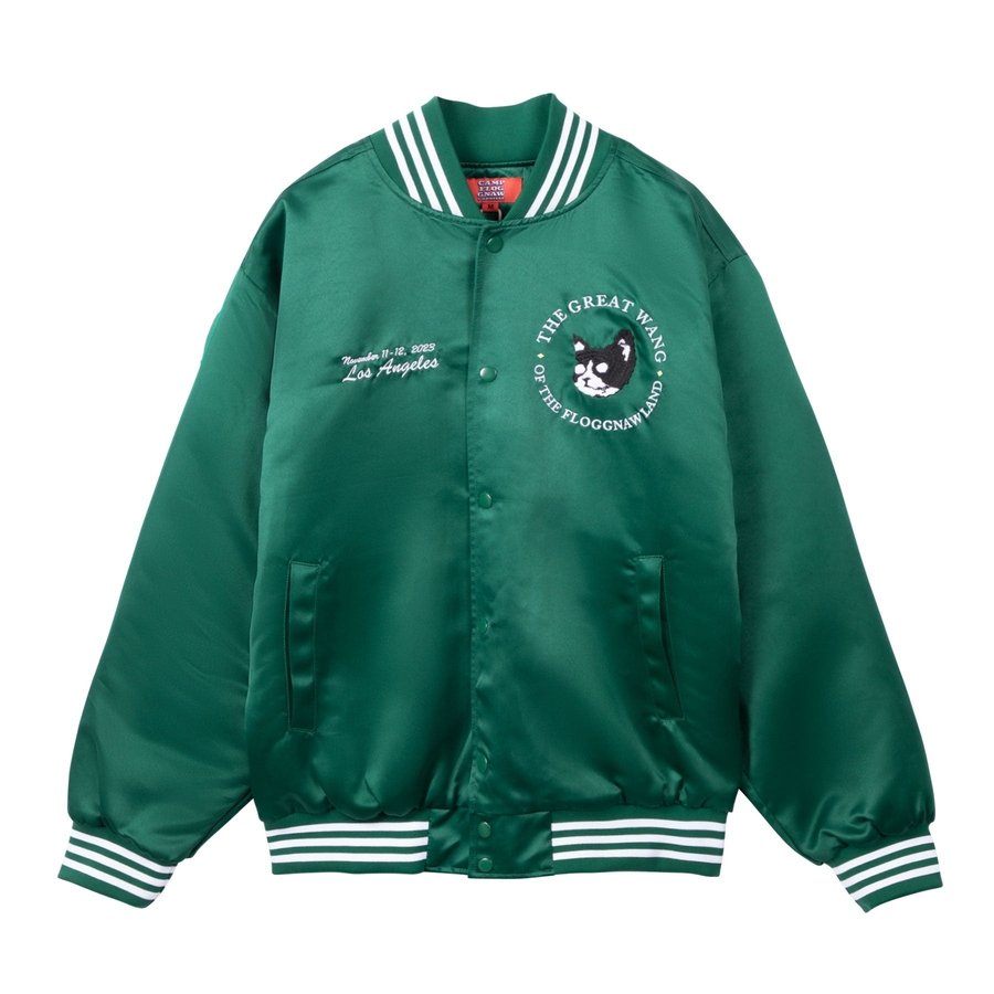CFG SATIN VARSITY JACKET