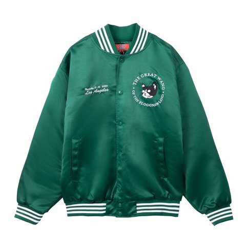 Golf Wang CFG SATIN VARSITY JACKET - $150.00