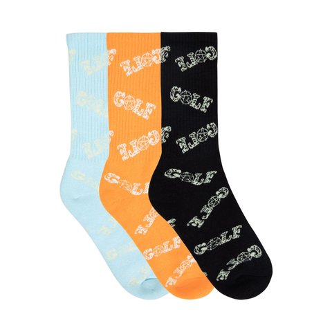 Golf Wang RITUAL SOCKS 3PK - Colorway