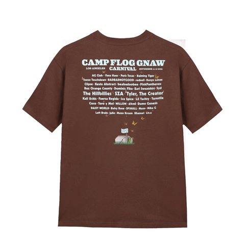 Golf Wang CFG FLYER LINEUP TEE - Colorway