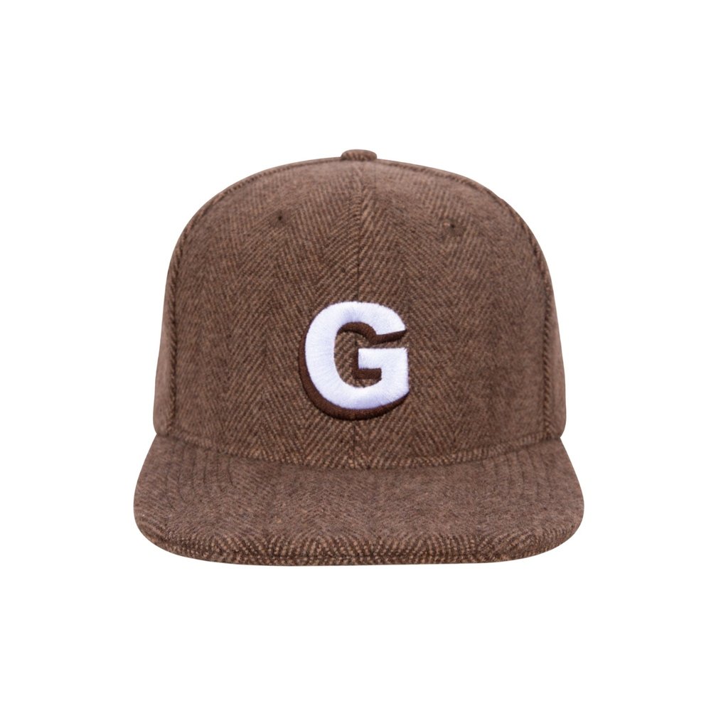 WOOL HERRINGBONE G LOGO HAT