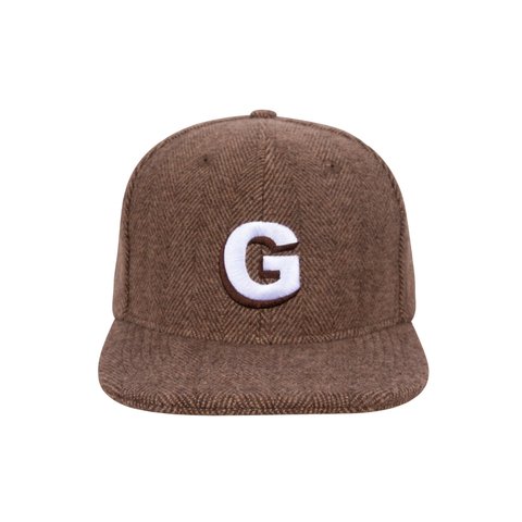 Golf Wang WOOL HERRINGBONE G LOGO HAT - $45.00