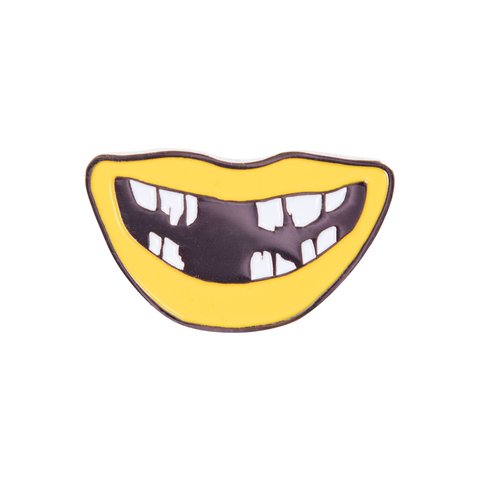 Golf Wang BROKEN SMILE PIN - Colorway