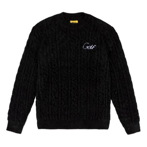 Golf Wang STRETCH TERRY CABLE SWEATER - $120.00